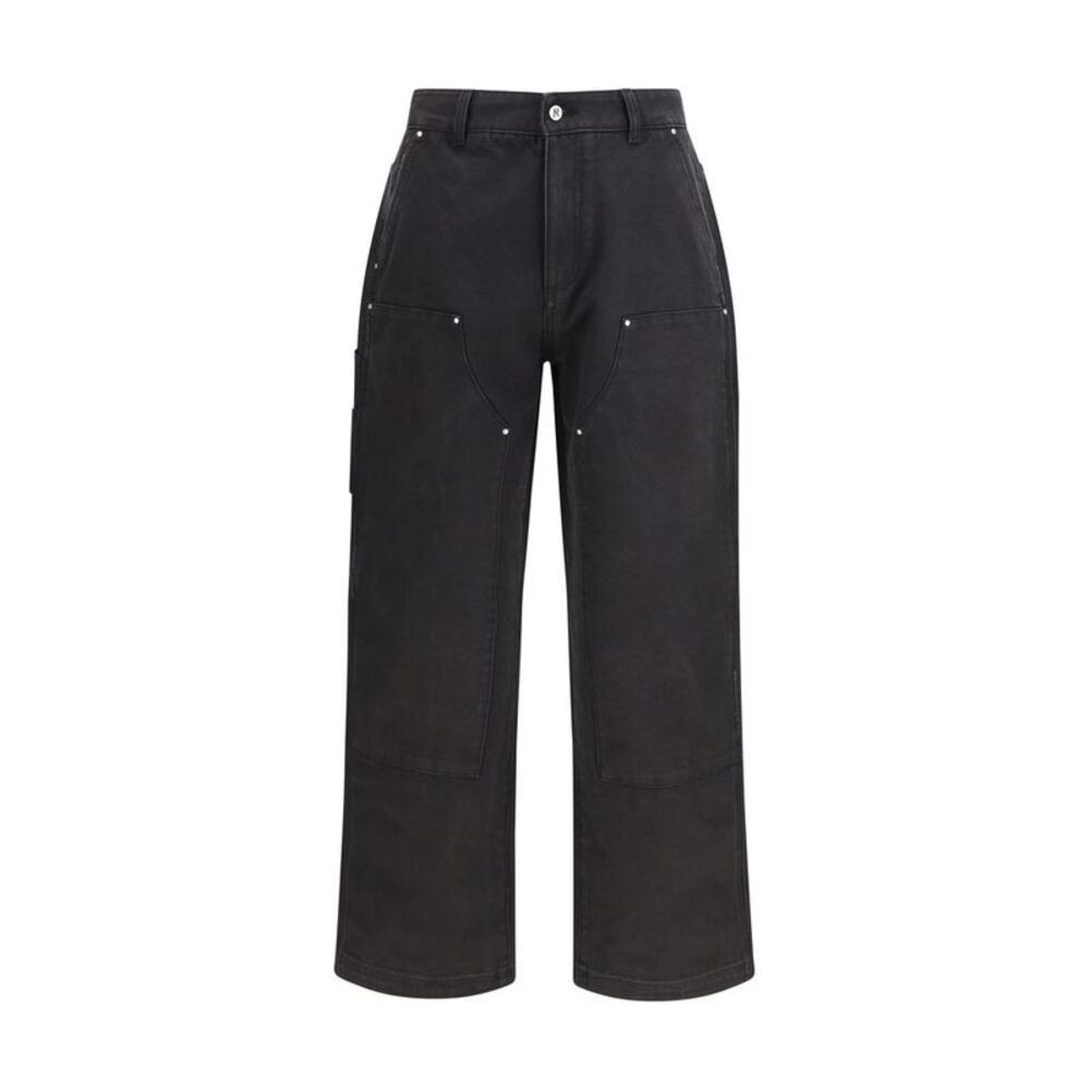 Represent Black Cotton Casual Men's Pants